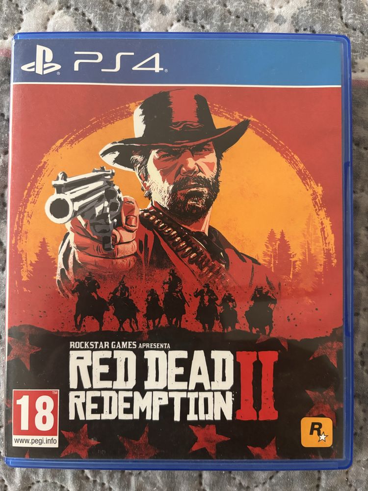 Red Dead Redemption 2 (PS4) – Português – Excelente Estado – 2 Discos