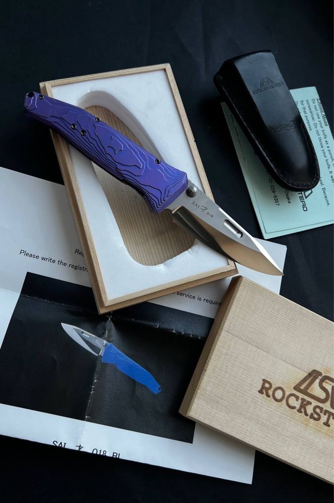 Складной нож Rockstead Sai T-ZDP