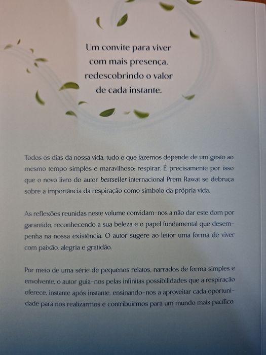 Respirar um guia para encontrar a harmonia em cada instante