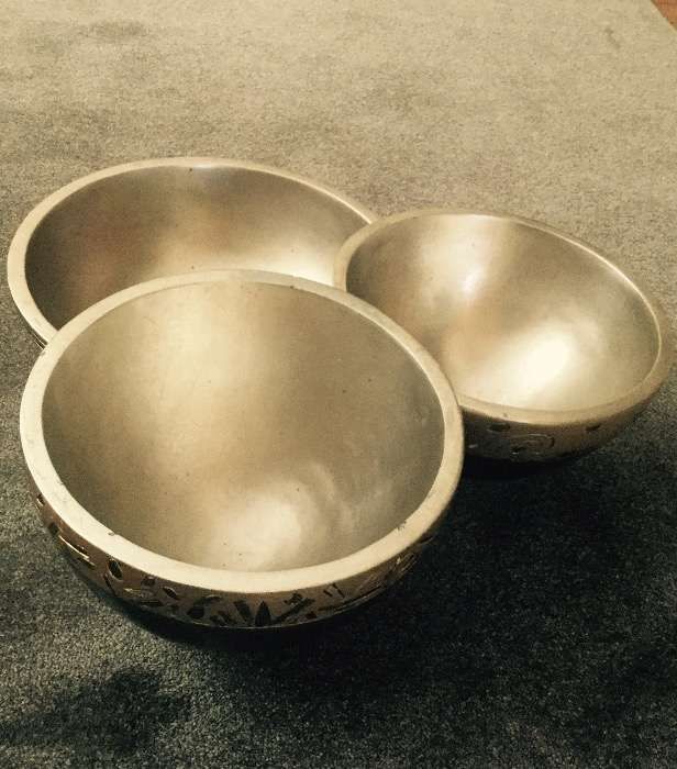 Taça decoração Lam lee folha