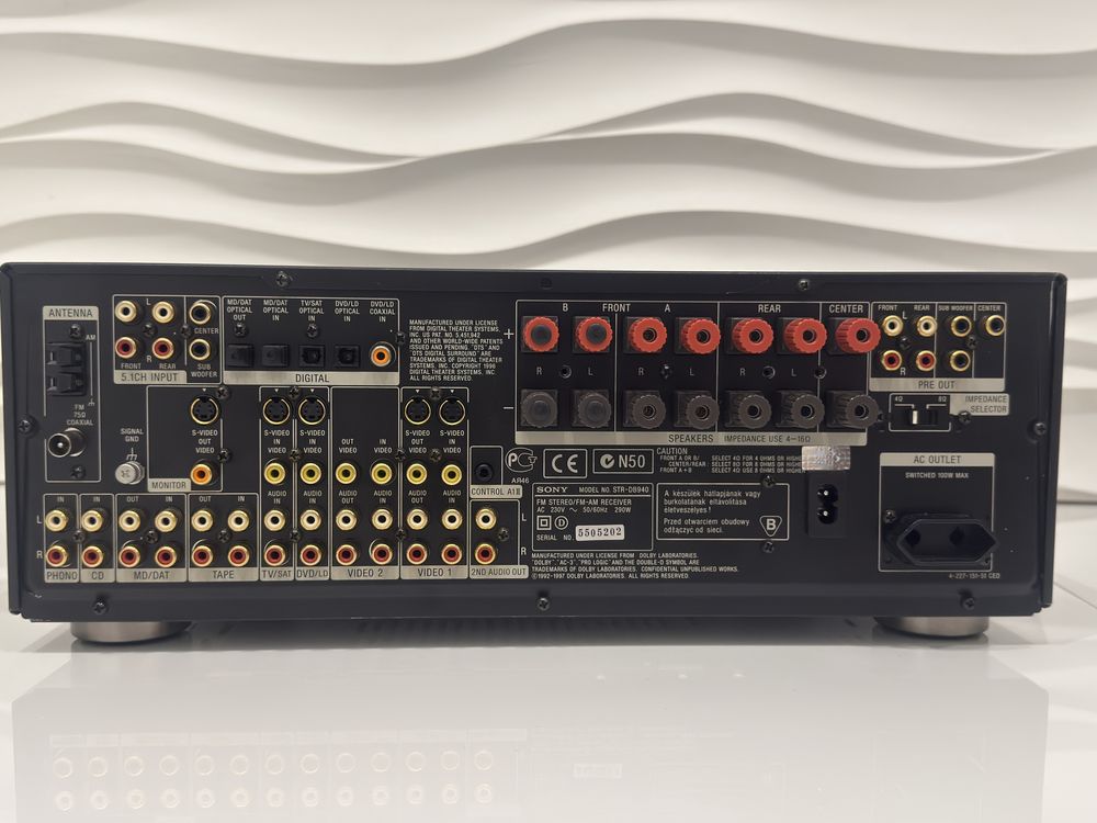 Amplituner SONY STR DB940 super stan