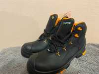Взуття захисне професійне uvex 2 black leather s3 safety (43 розмір)