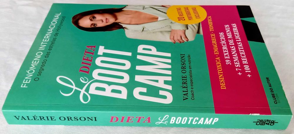 Livro Dieta Le Bootcamp de Valerie Orsoni