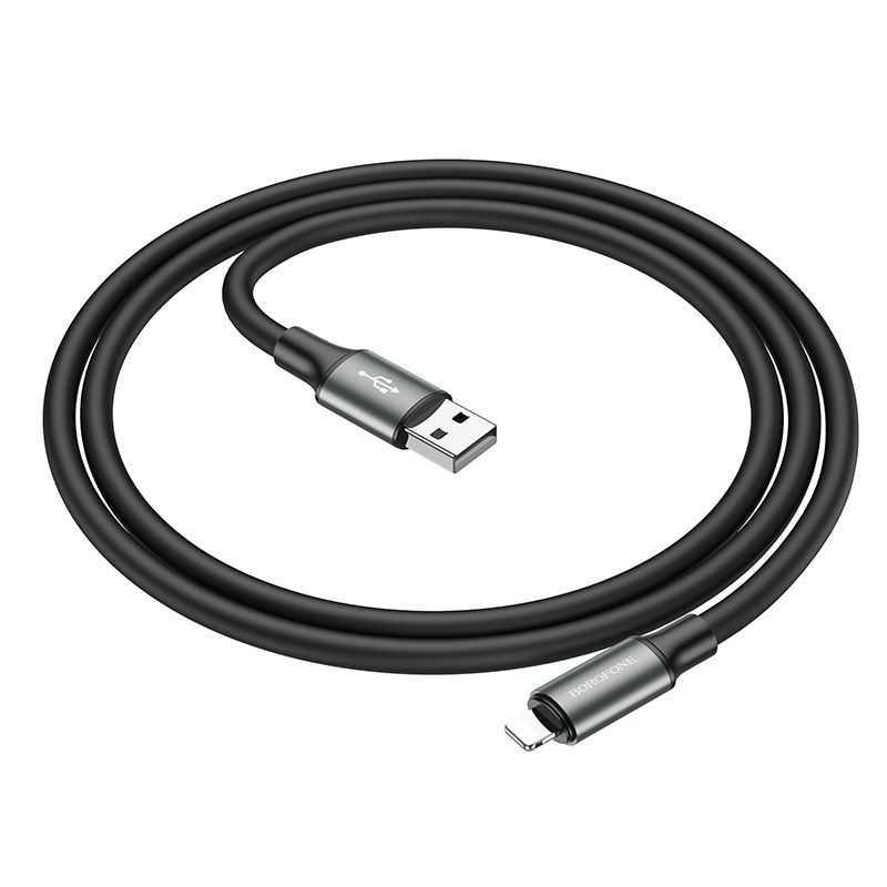 Borofone Kabel Bx82 Bountiful - Usb Na Lightning - 2,4A 1 Metr Czarny