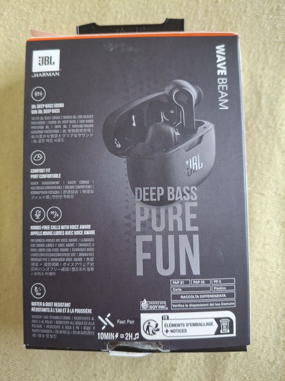 Навушники jbl wawe beam