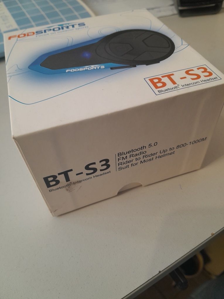 Intercom Motocyklowy Fodsports BT-S3