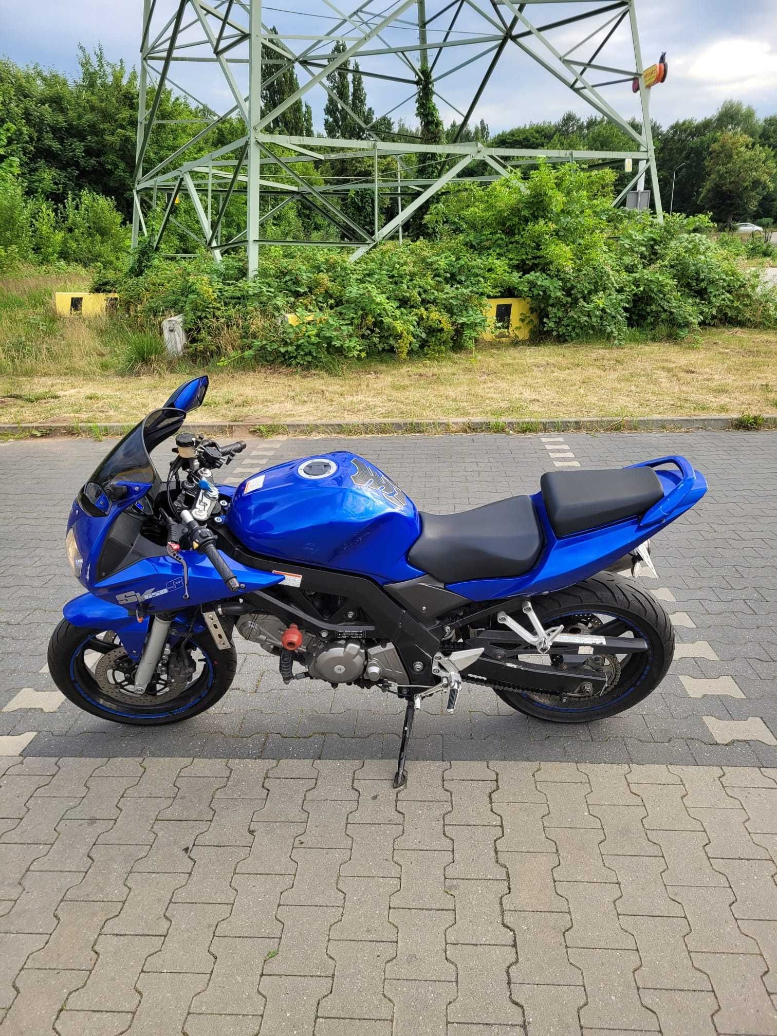 Suzuki SV650S K5 drugiej generacji 2005r Bardzo zadbana!