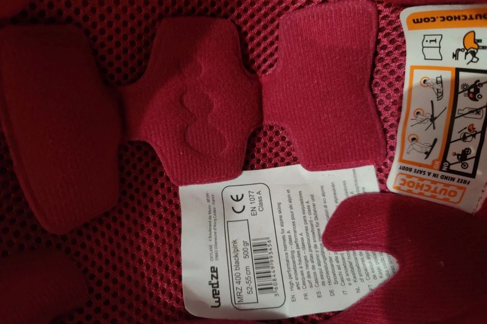 Kask narciarski 52-55