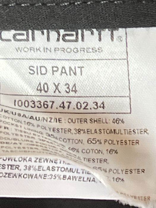 Sprzedam spodnie firmy Carhartt WIP W40 L34