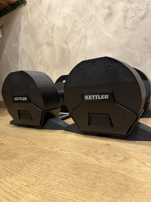 Halteres Ajustáveis KETTLER (Seleção Rápida 25kg)