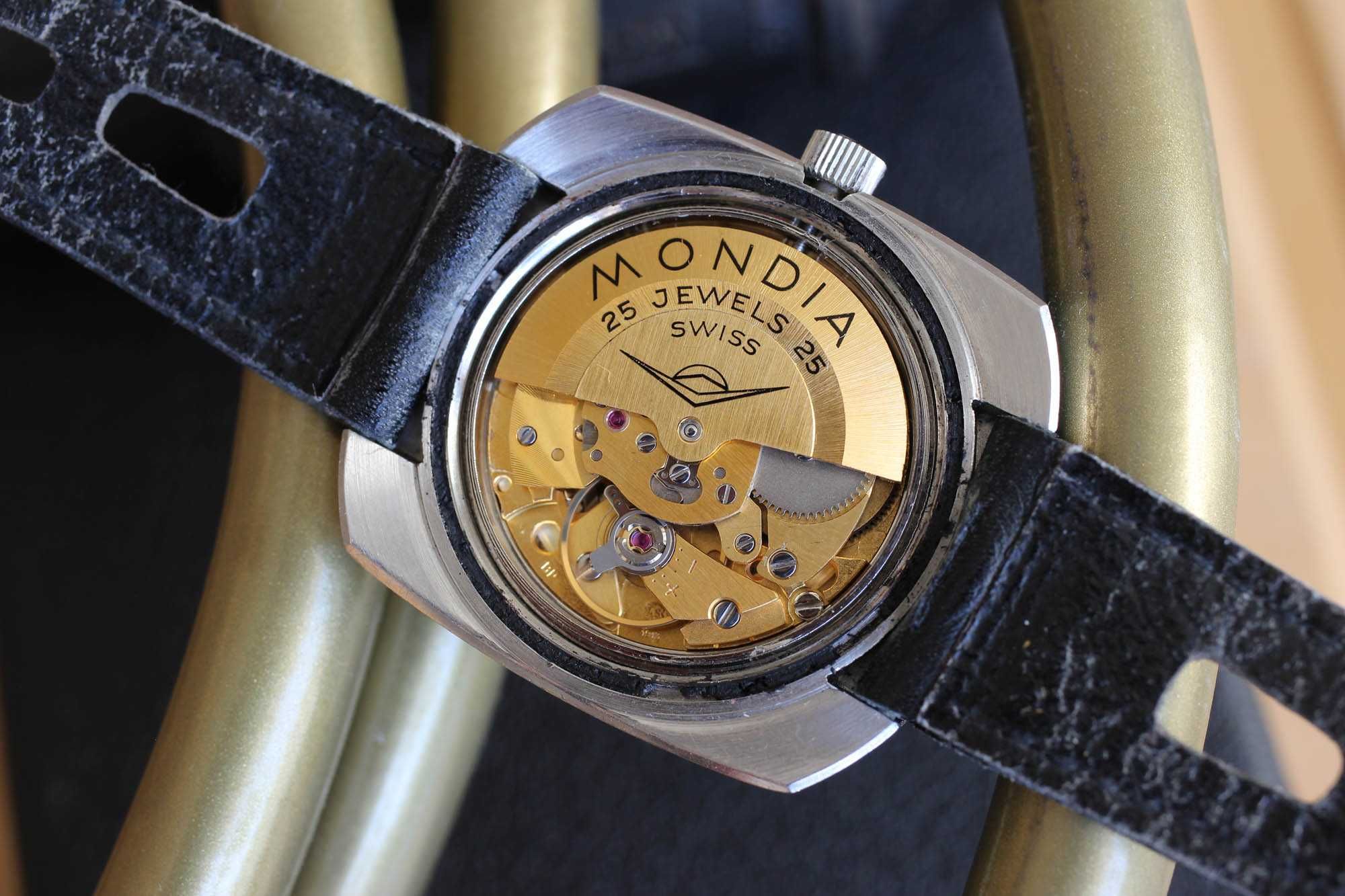 Swiss Made MONDIA top sekond 1970, Zenith, Movado group