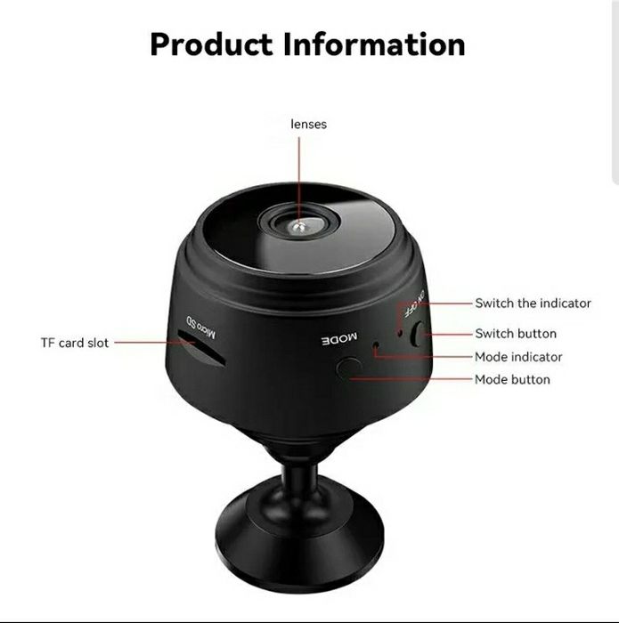 A9 мини камера WiFi Беспроводная защита безопасности удаленный монитор