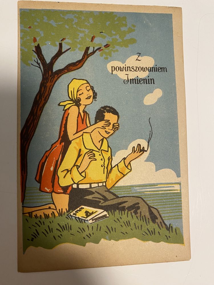 Kartki pocztowe kolekcjonerskie, lata 1950-60, 4 szt.
