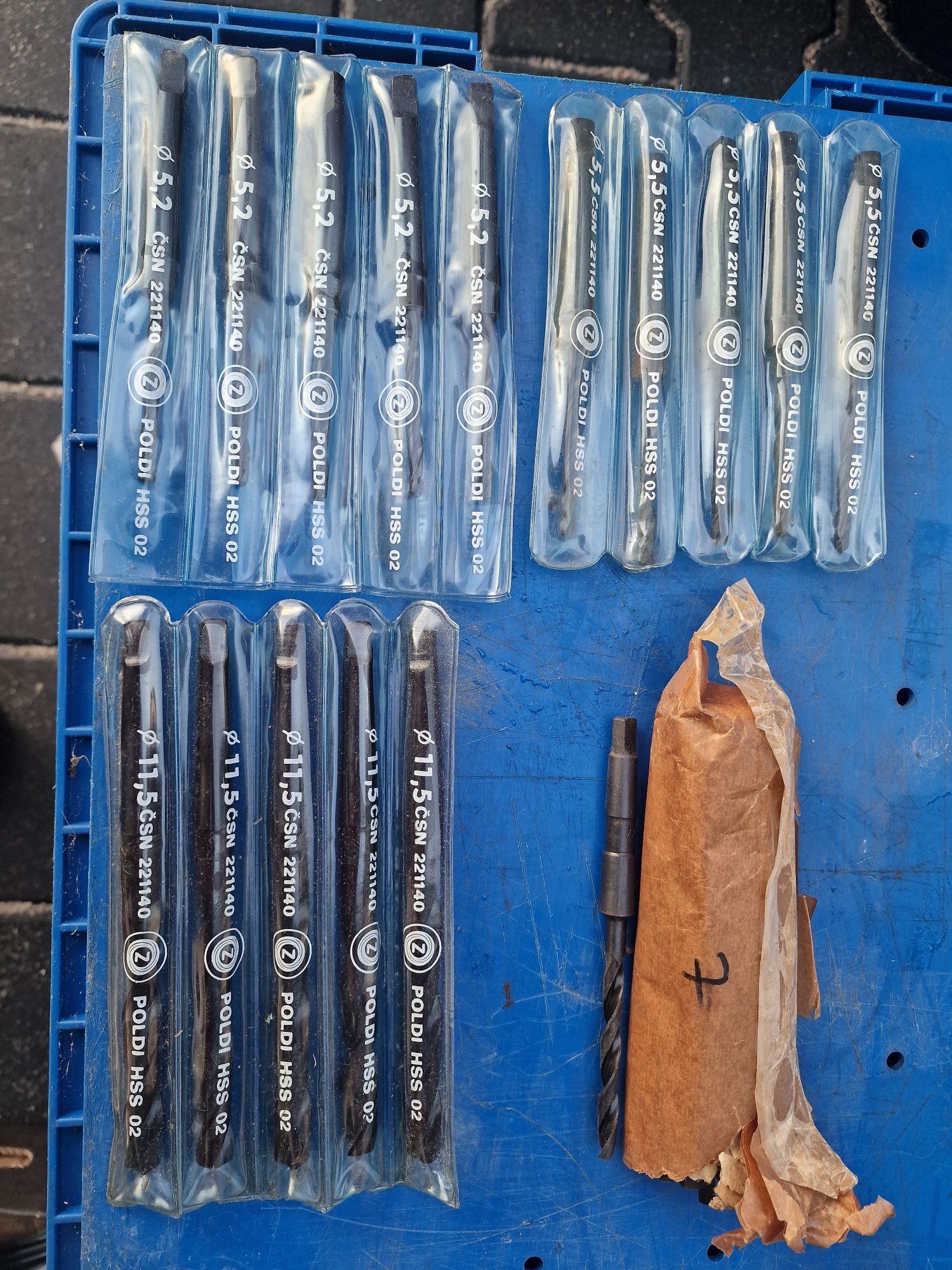 Wiertła do metalu na stożek Morse' a MK1/MK2/MK3/MK4/MK5