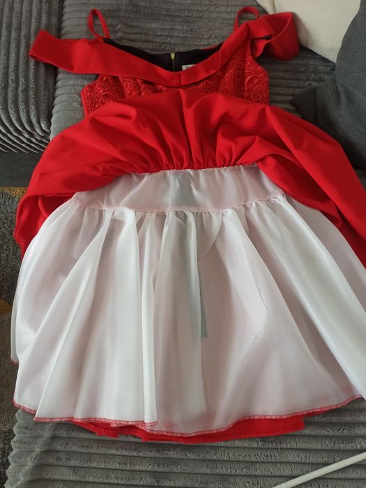 Sukienka rozkloszowana weselna wesele impreza studniówka karnawał