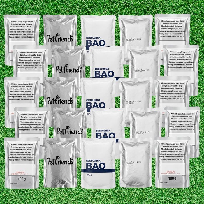 80Szt. Karma Mokra Dla Psa Saszetki Kawałki Sos Galaretka Mix Smaków