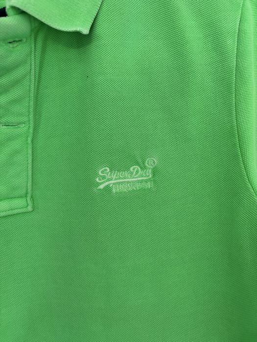 Zielona kosxulka polo superdry uniwersalna bawelniana