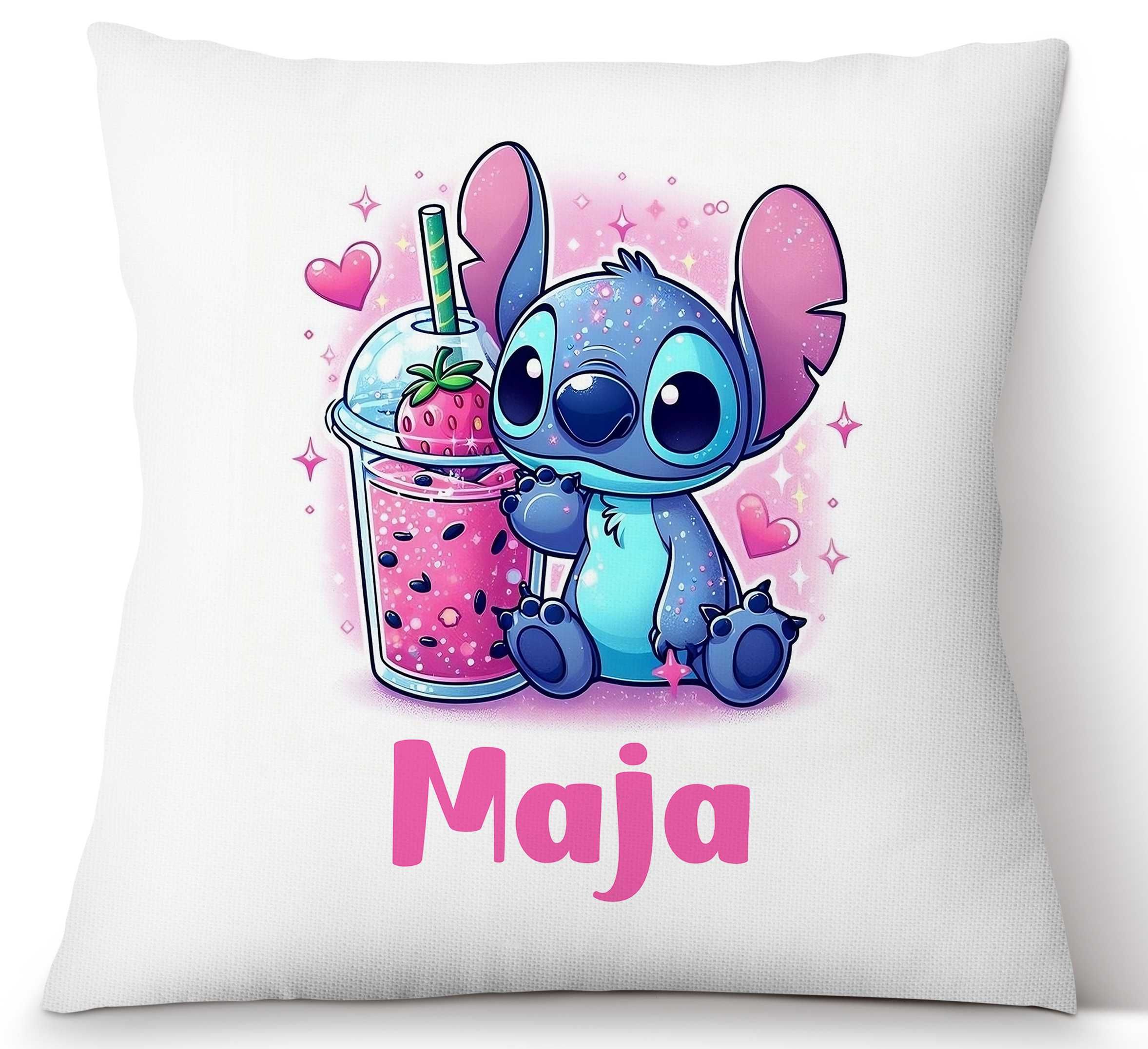 Poduszka Stitch. Dowolne Imię. Prezent urodziny. Dzień dziecka