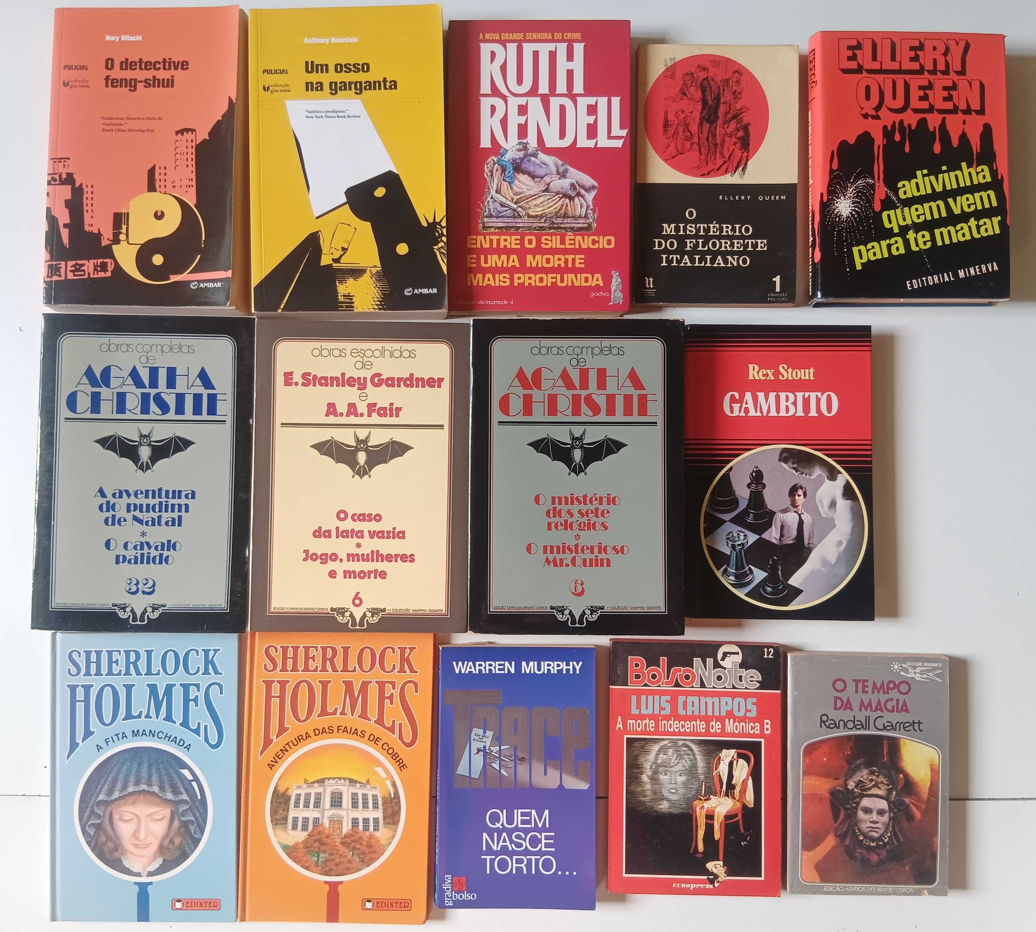 Livros Policiais, thrillers, romances, ficção de autores aclamados