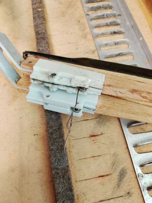 Mocowanie (zaczep) klawisza do akordeonów Weltmeister, druk projekt 3D