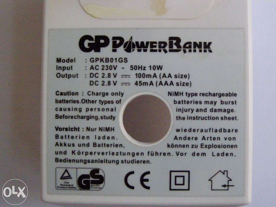 Carregador 8 Pilhas GP Power