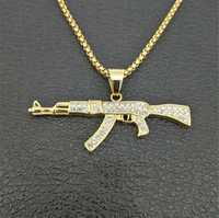 Naszyjnik Złoty AK47