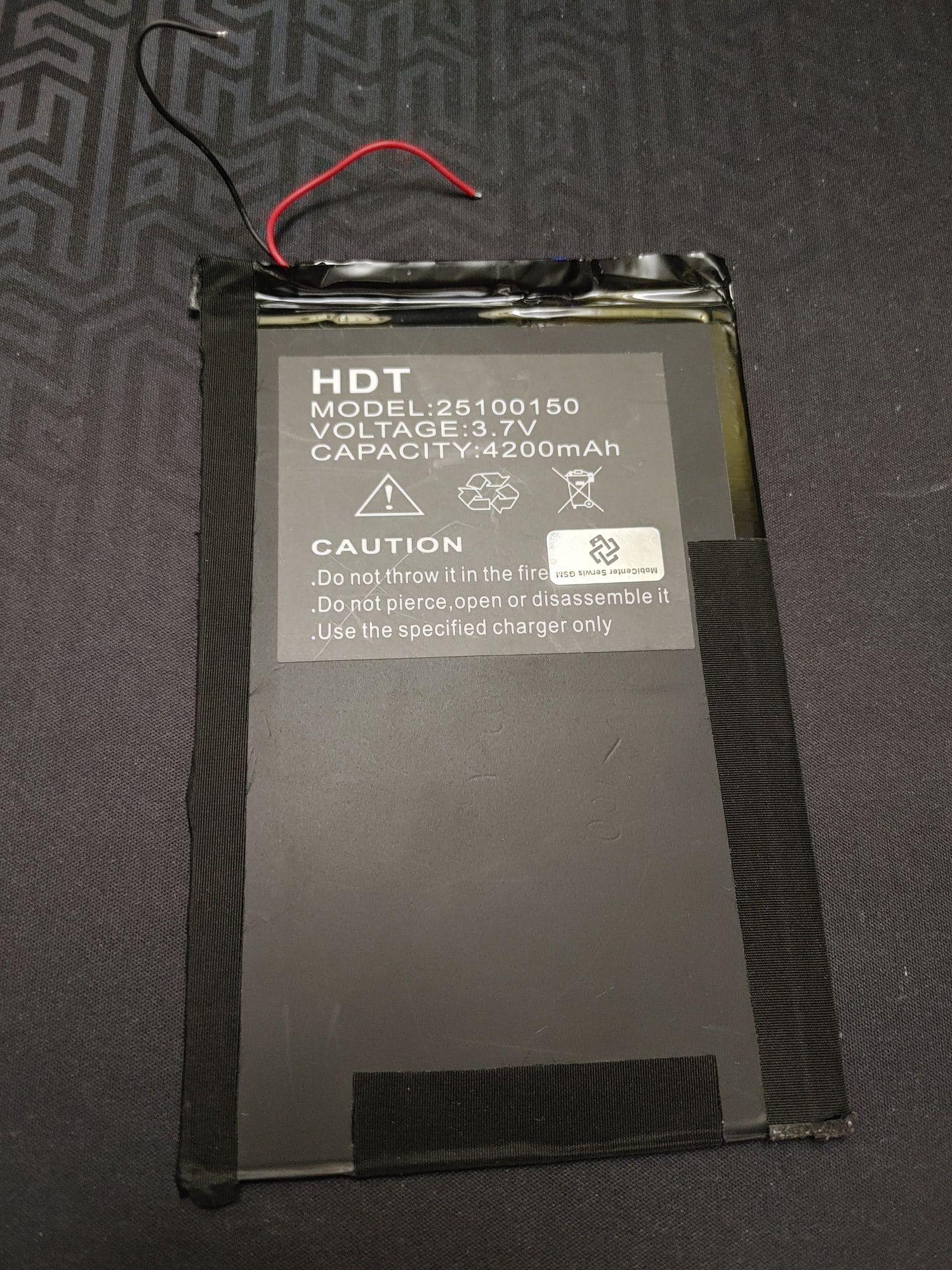 Bateria akumulator do tabletu lub netbooka HDT 3.7V 4200mAh