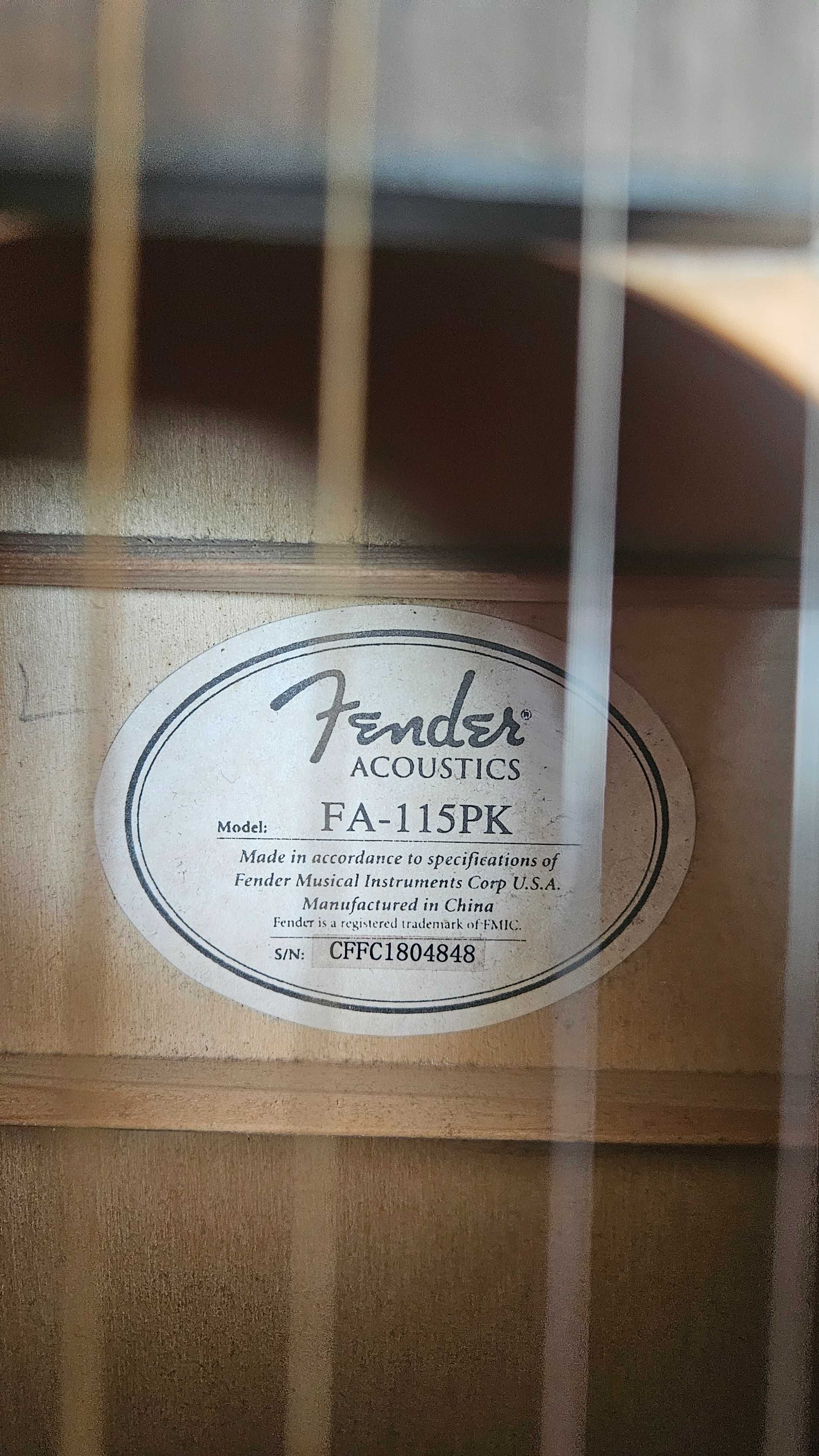 Gitara akustyczna Fender FA-115 PK
