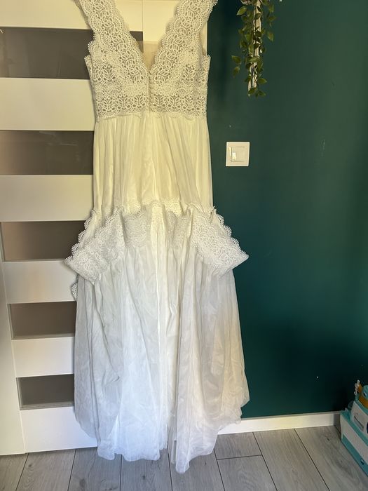 Suknia Slubna Dama Couture Lidia z trenem