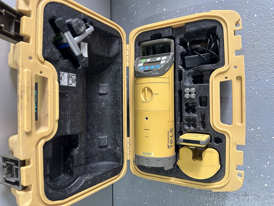 Трубный лазер TOPCON TP-L5-G Лазерный уклонофиксатор нивелир нівелір