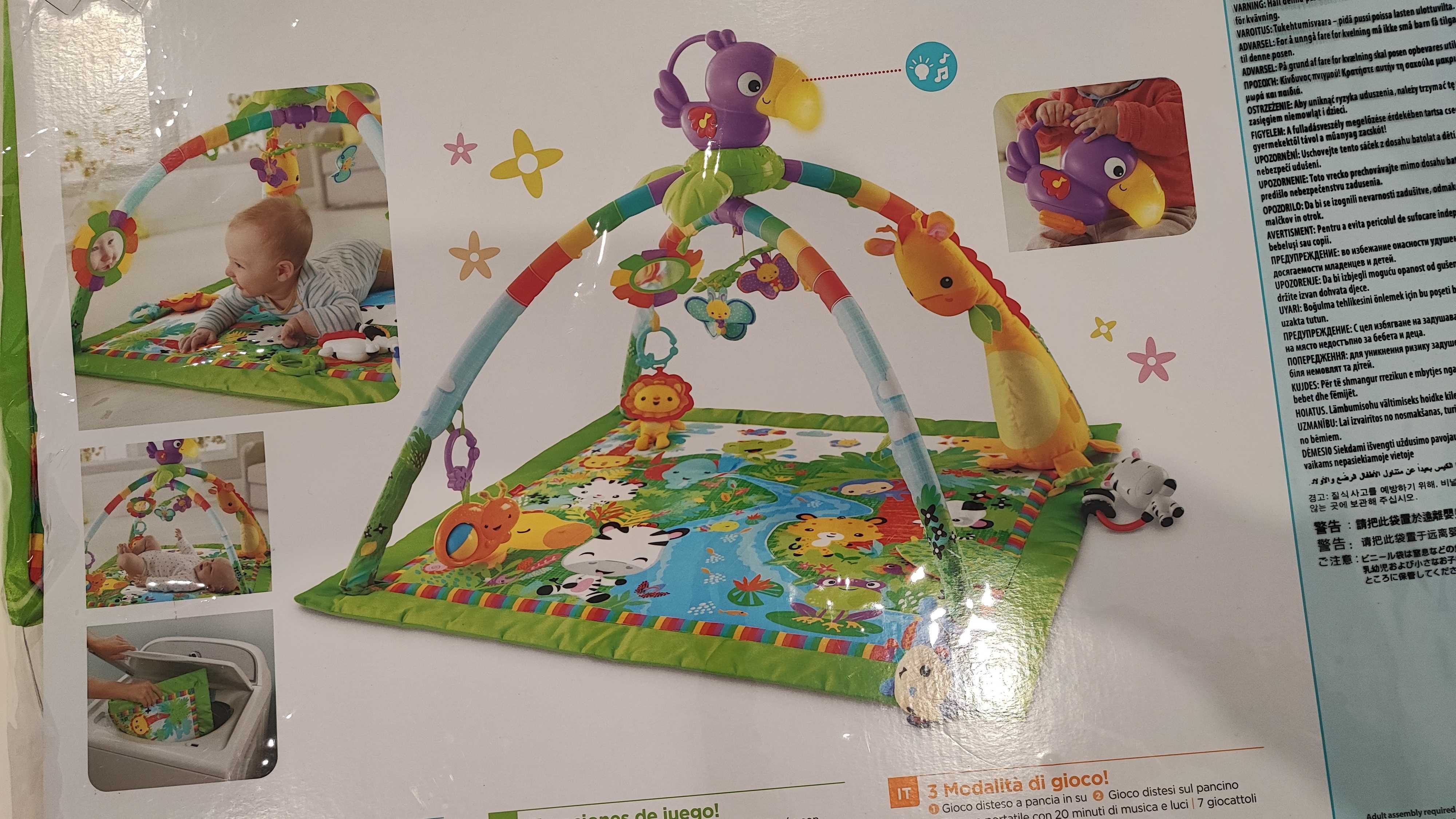 Tapete de Atividades FISHER PRICE Rainforest Music & Lights Deluxe