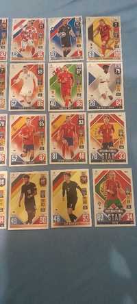 24 karty Topps pilkarskie