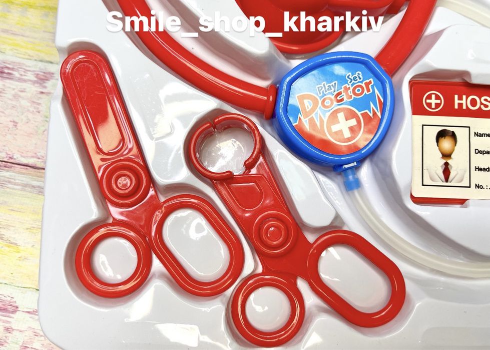 Детский набор доктора. Доктор. Набір лікаря дитячий.Маленький лікар.