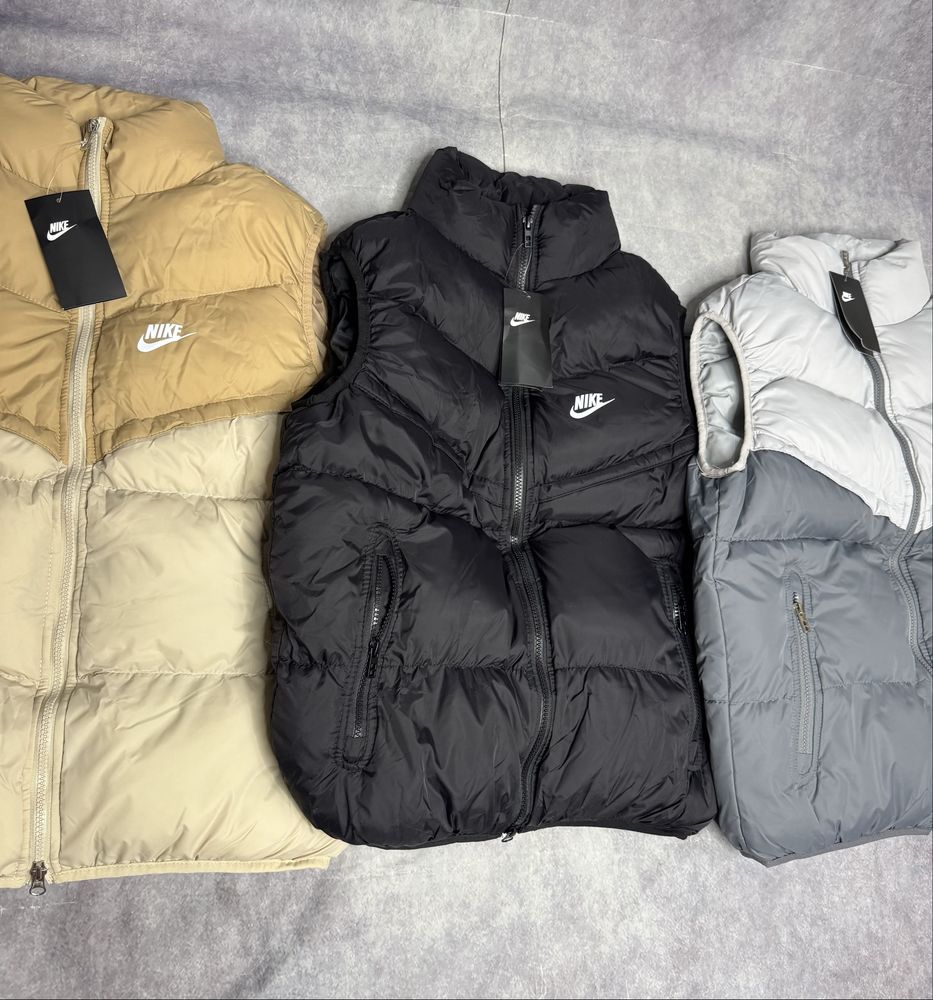 Жилетка Nike Windrunner , Storm-Fit , найк , Grey Black Beige M L XL