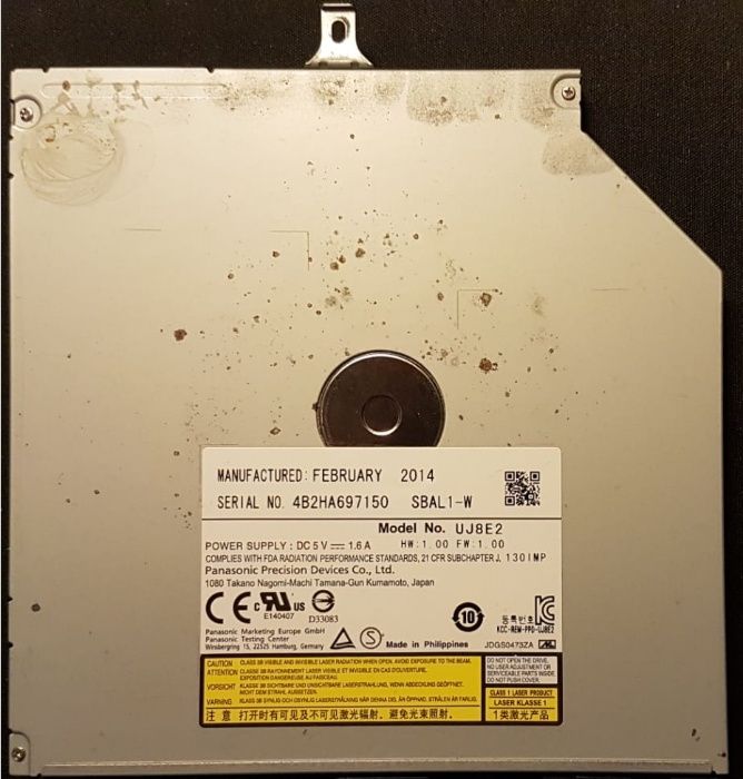 DVD Drive Panasonic Precision UJ8E264297603020675120