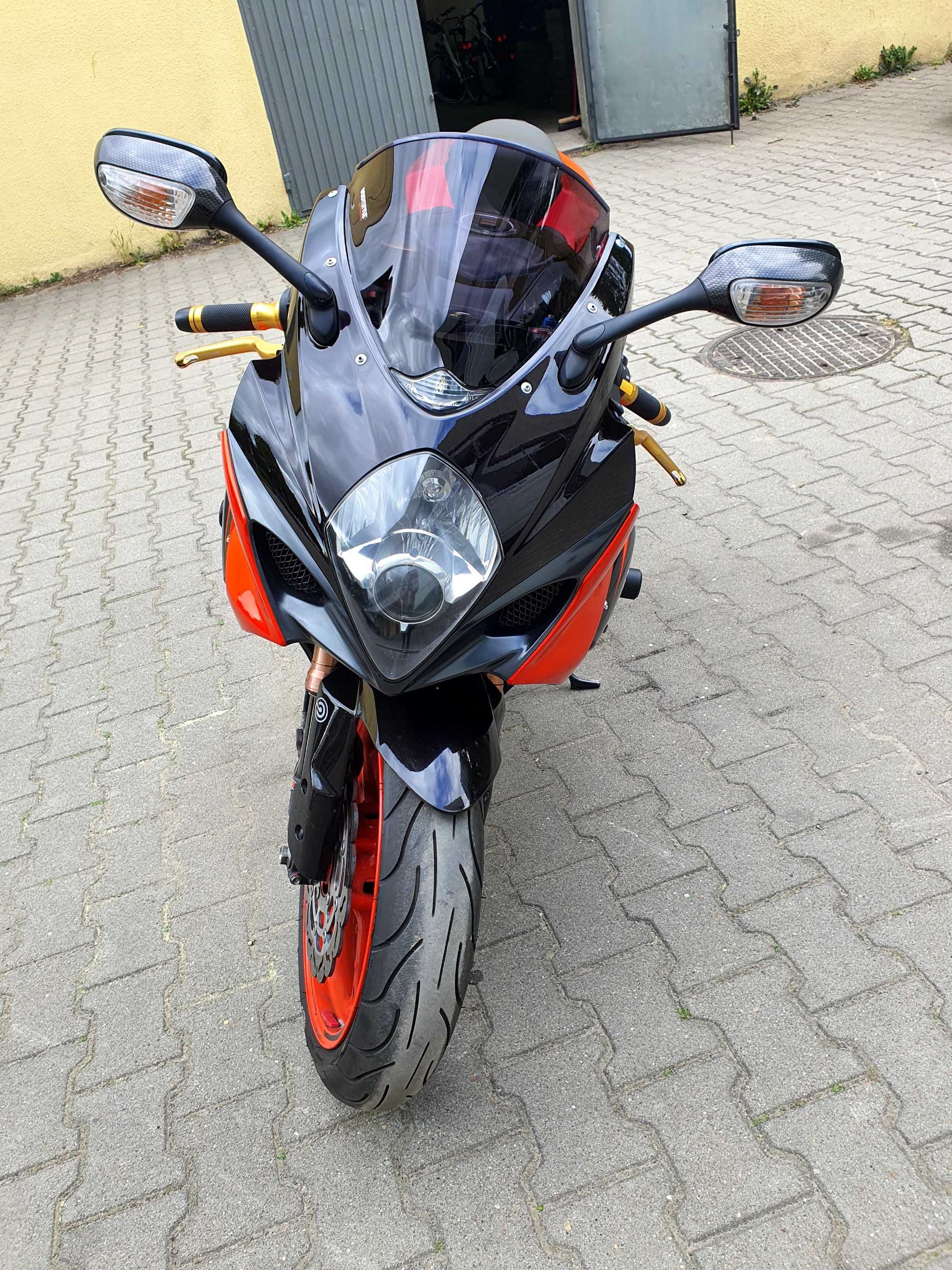 Suzuki gsxr 1000 k7 k8, oryginał, niski przebieg, bdb stan, bez wkładu