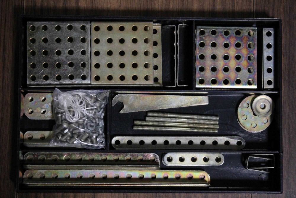 Три великих кoробки! Новий Стальний Конструктор металлический №235