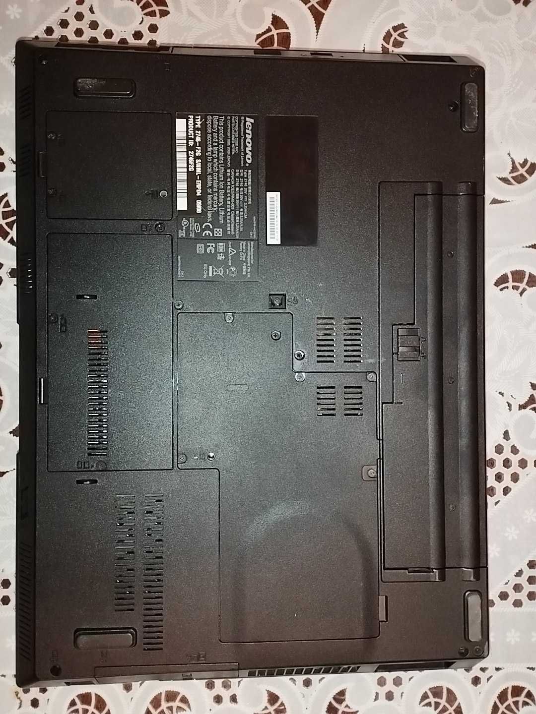 Ноутбук Lenovo Thinkpad SL500 (RAM-4Gb/HDD-320Gb/Intel Graphics 45)