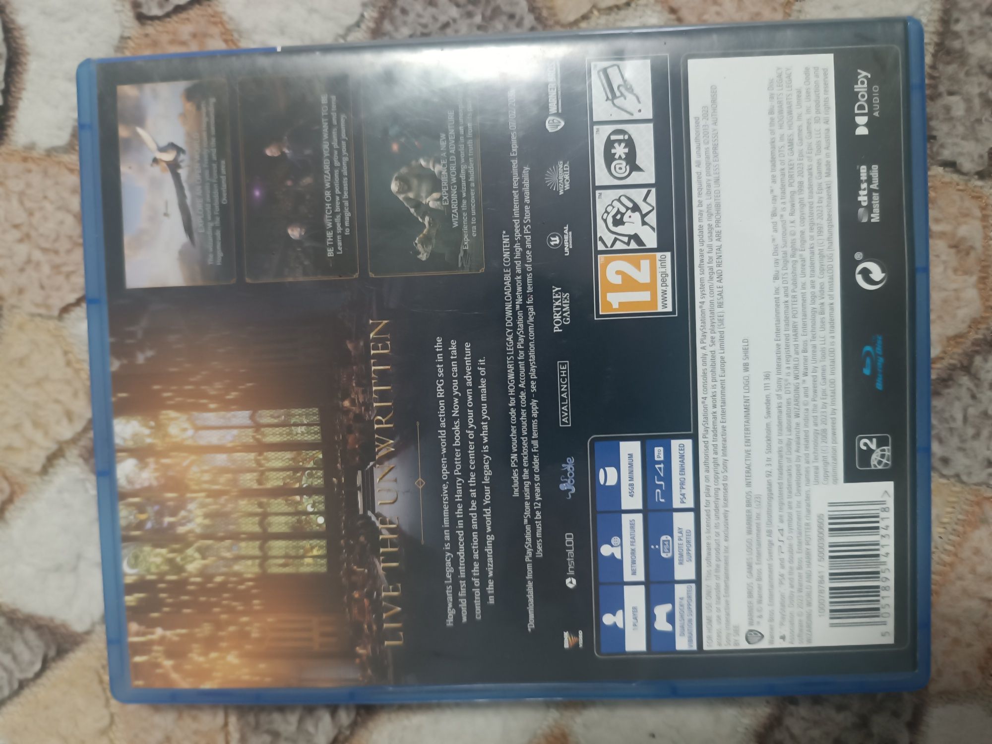 Hogwarts Legacy для PS4 диск