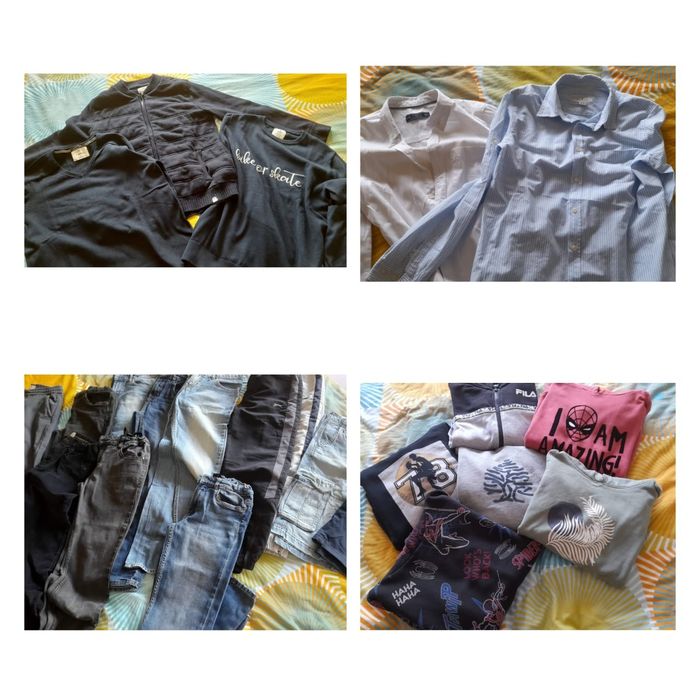 roupa rapaz - tamanho 11/12