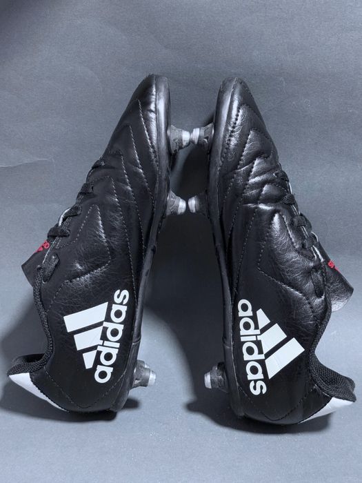 Бутсы футбольные Adidas original 34,5 (22 см стелька) сьемные шипы