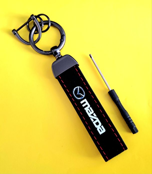 ** NOWY Breloczek MAZDA brelok do kluczy kluczyka zawieszka wisiorek