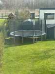 Duza trampolina ogrodowa