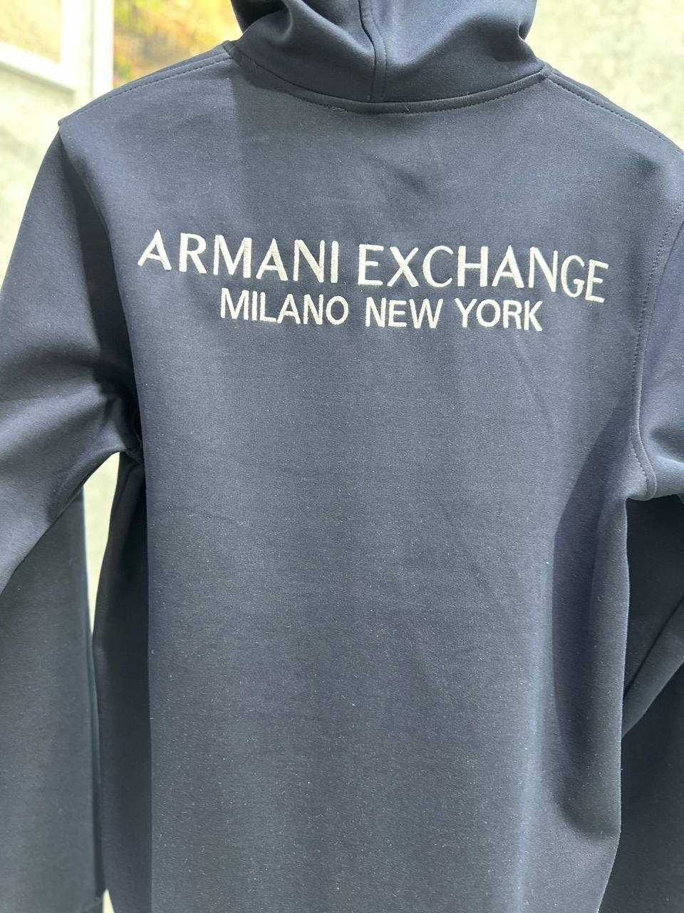 Зип Худи Armani Exchange Кофта AX та EA худі армані orginal