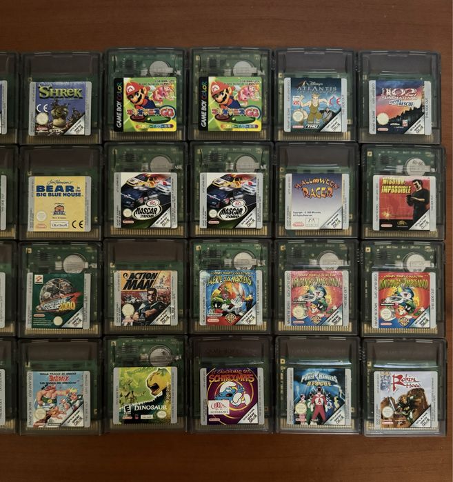 Jogos Nintendo GameBoy color