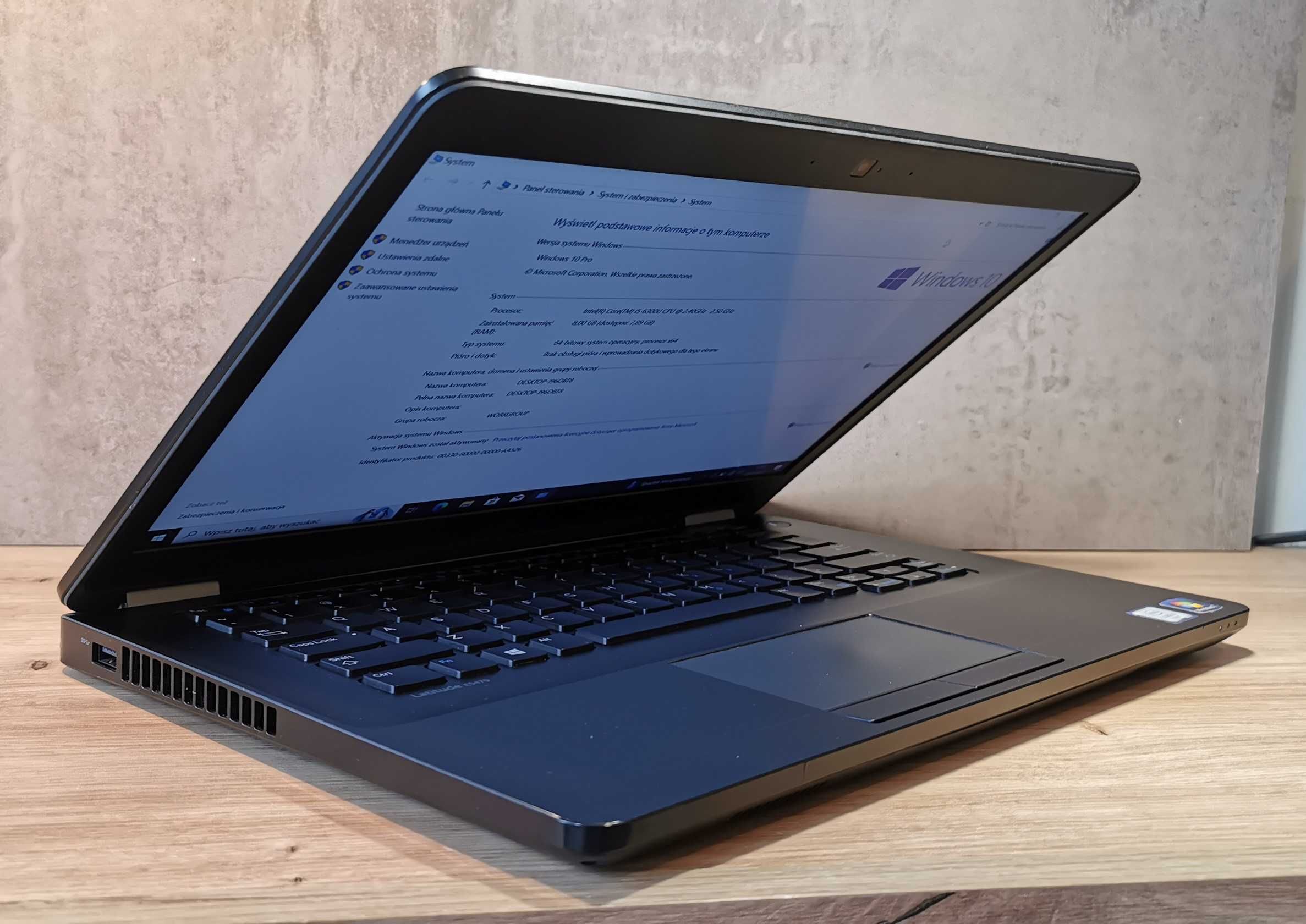 Dell Latitude E5470 i5-6300U / 8GB Ram / Obudowa