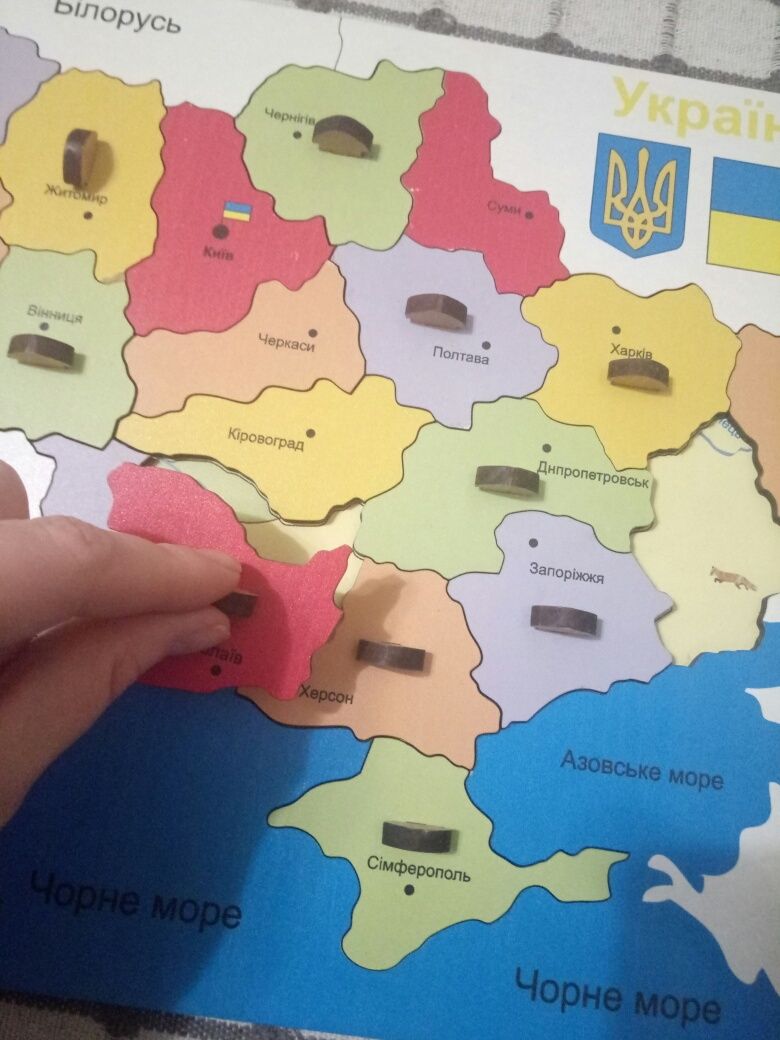 Карта украины. Деревянные игрушки. ЛЭМ. Беларусь