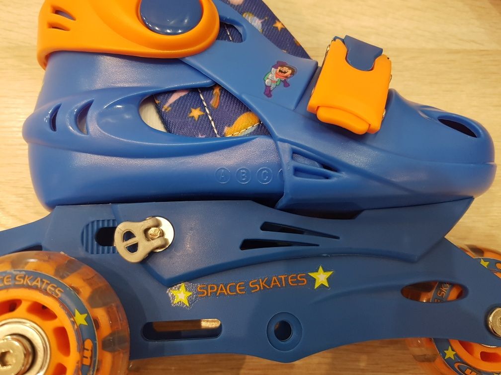 Dziecięce rolki Martes Space Skates Boy Blue 26-29 NOWE