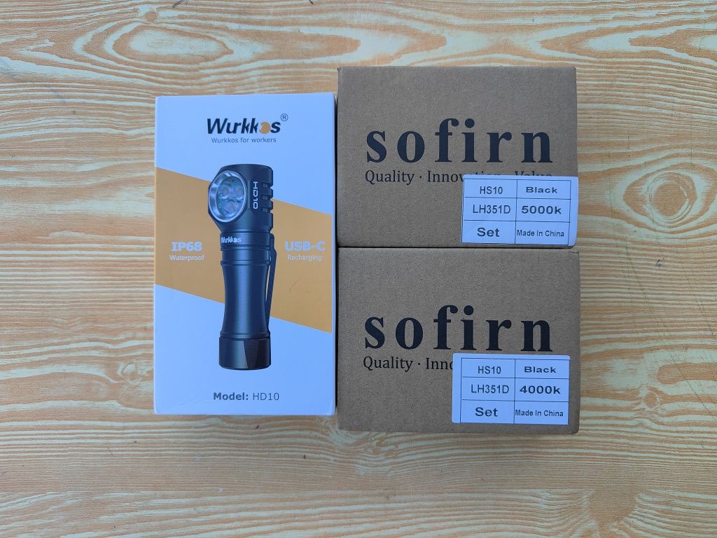 Акція!!! EDC налобний ліхтар Sofirn HS10 Wurkkos HD10