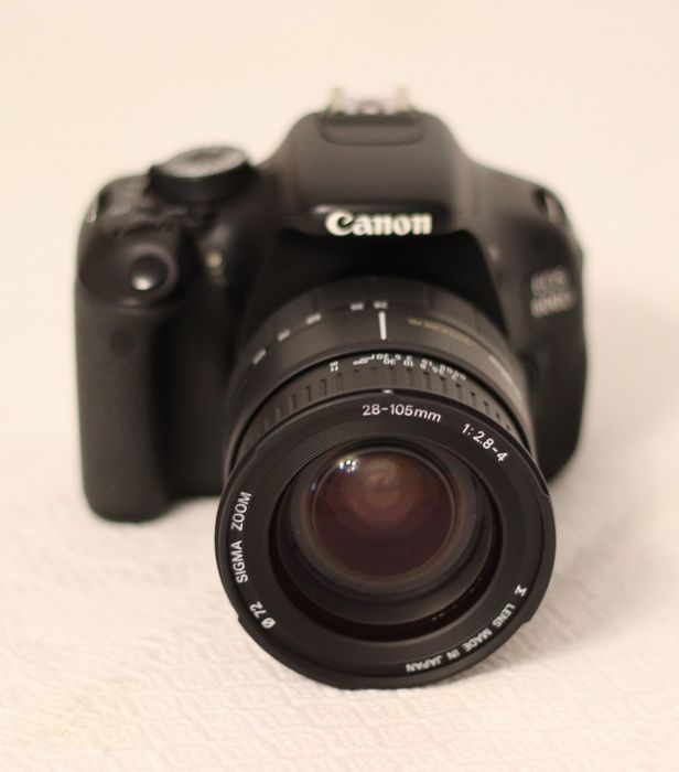 Câmera Canon 600D +lente Sigma 2.8 /28-105+Bolsa+64gb
